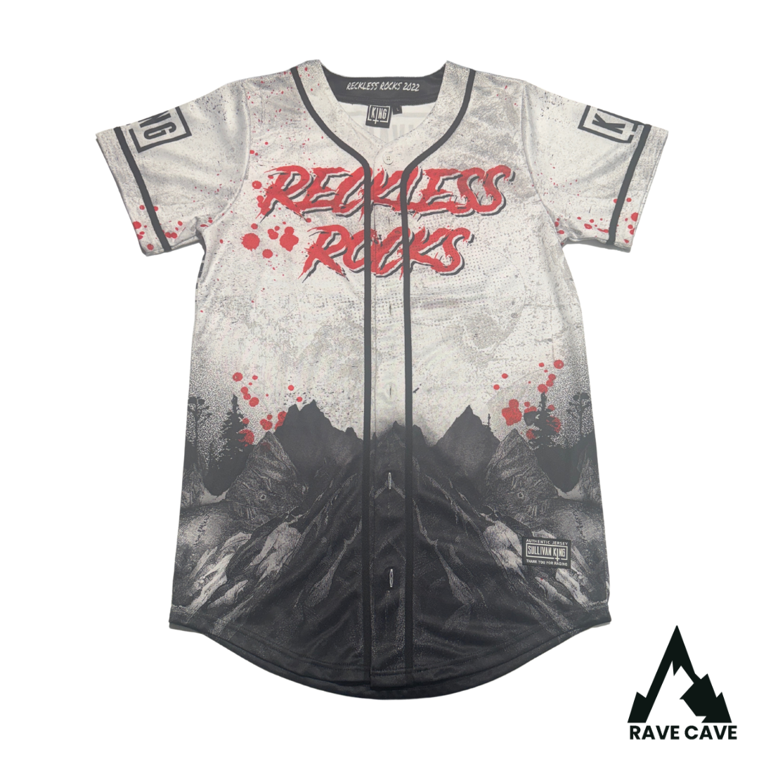 Sullivan King Reckless Rocks (22) Baseball Jersey